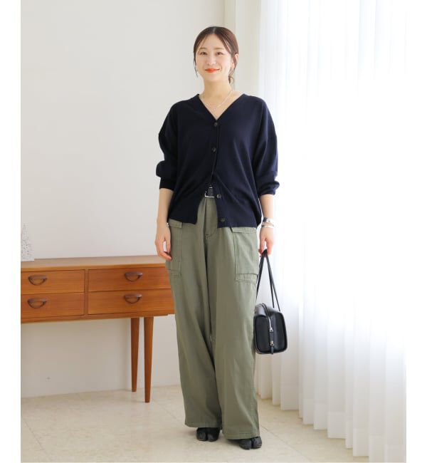JOURNAL STANDARD「WASHABLE COMF Vネックカーディガン」|カーディガン|