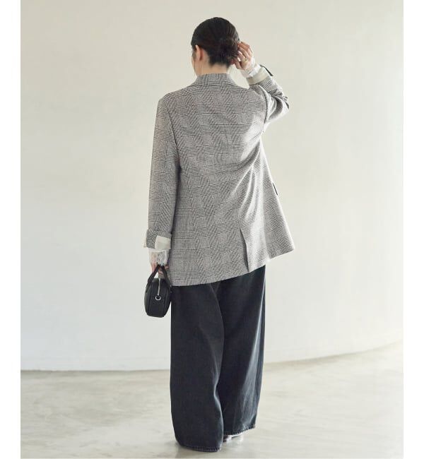 journal standard L'essage「グレンチェックジャケット」|テーラードジャケット|