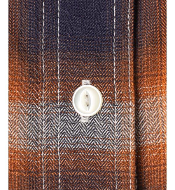 JOURNAL STANDARD「オンブレチェッククロップド シャツ」|シャツ・ブラウス|