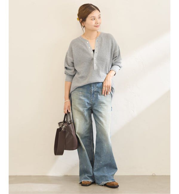 JOURNAL STANDARD「サーマルライク2WAYヘンリープルオーバー」|ニット・セーター|