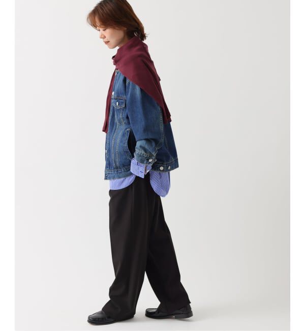 JOURNAL STANDARD relume「《追加 / 新色》コンパクトコットンストライプビッグシャツ」|シャツ・ブラウス|