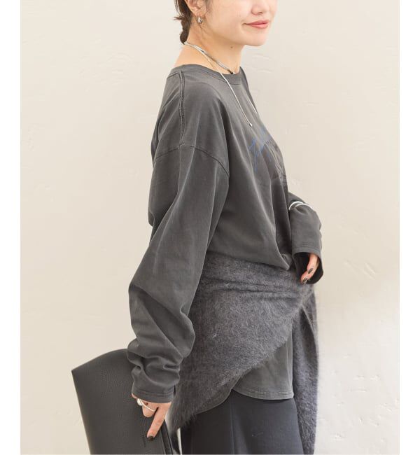 JOURNAL STANDARD「ラウンドヘムピグメントロンT」|Tシャツ・カットソー|