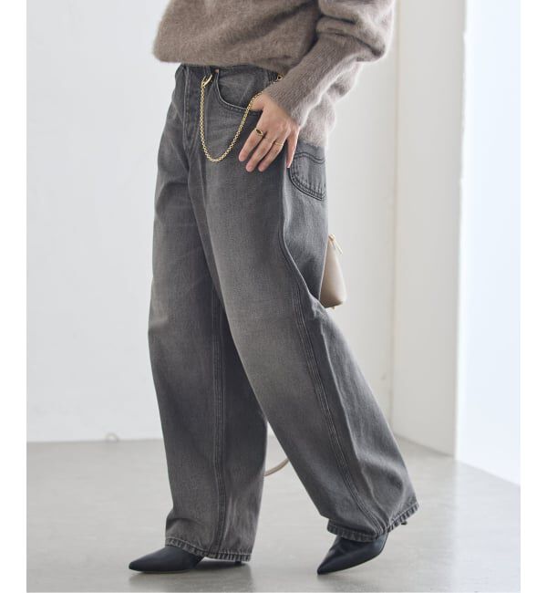 journal standard L'essage「Lee*L'ESSAGE 別注 COWBOY チェーン デニムパンツ」|デニム|