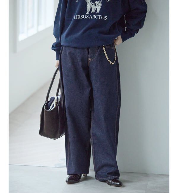 journal standard L'essage「Lee*L'ESSAGE 別注 COWBOY チェーン デニムパンツ」|デニム|