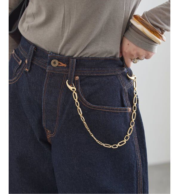 journal standard L'essage「Lee*L'ESSAGE 別注 COWBOY チェーン デニムパンツ」|デニム|