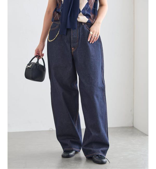 journal standard L'essage「Lee*L'ESSAGE 別注 COWBOY チェーン デニムパンツ」|デニム|