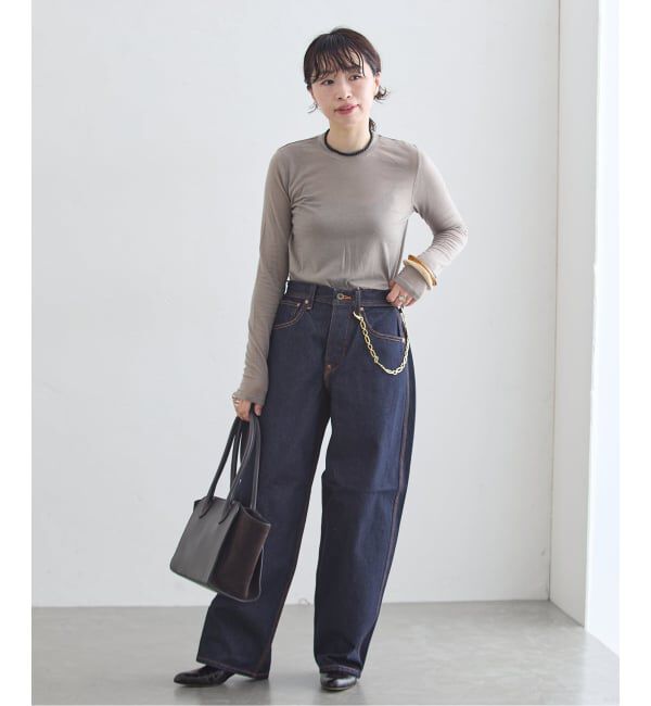 journal standard L'essage「Lee*L'ESSAGE 別注 COWBOY チェーン デニムパンツ」|デニム|