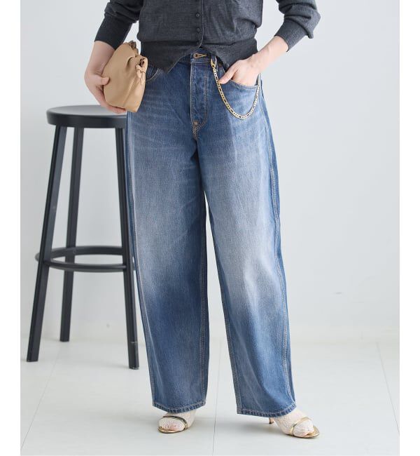 journal standard L'essage「Lee*L'ESSAGE 別注 COWBOY チェーン デニムパンツ」|デニム|