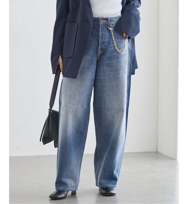 journal standard L'essage「Lee*L'ESSAGE 別注 COWBOY チェーン デニムパンツ」|デニム|