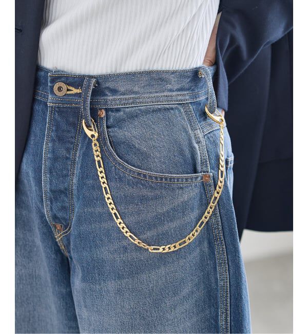 journal standard L'essage「Lee*L'ESSAGE 別注 COWBOY チェーン デニムパンツ」|デニム|