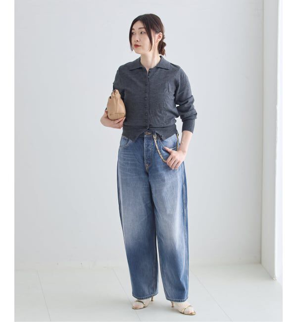 journal standard L'essage「Lee*L'ESSAGE 別注 COWBOY チェーン デニムパンツ」|デニム|