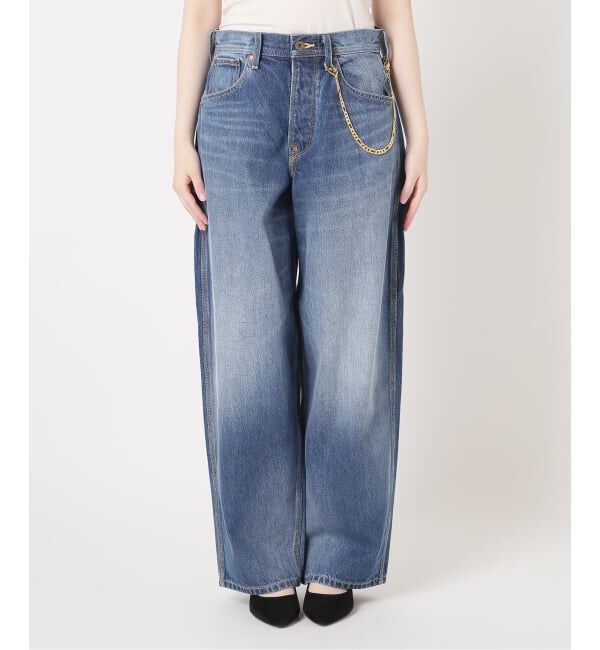 journal standard L'essage「Lee*L'ESSAGE 別注 COWBOY チェーン デニムパンツ」|デニム|