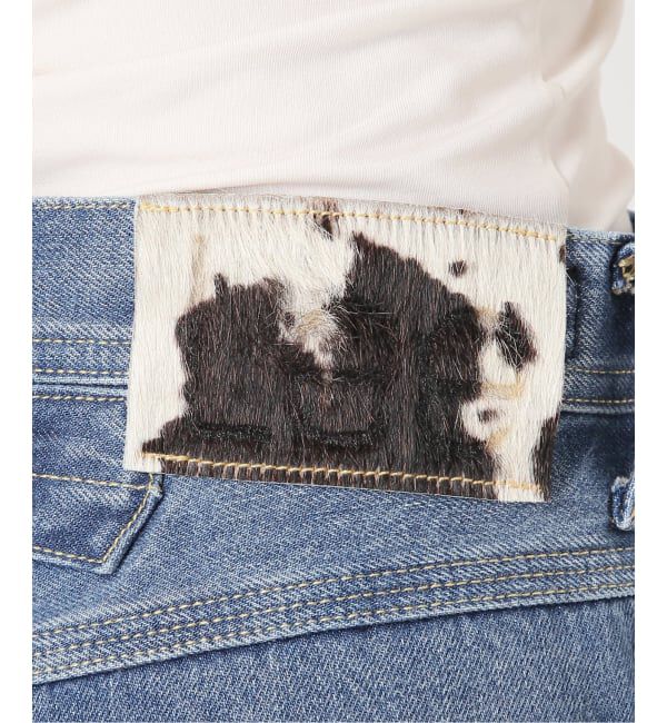 journal standard L'essage「Lee*L'ESSAGE 別注 COWBOY チェーン デニムパンツ」|デニム|
