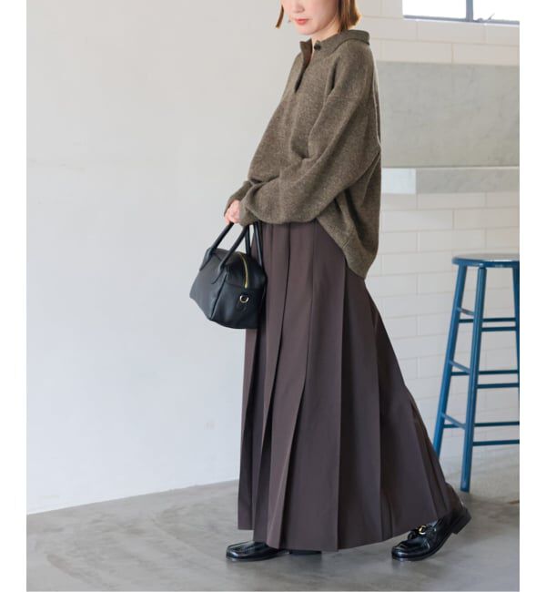 JOURNAL STANDARD relume「《追加 / 新色》ラムミックスシャツプルオーバー」|ニット・セーター|
