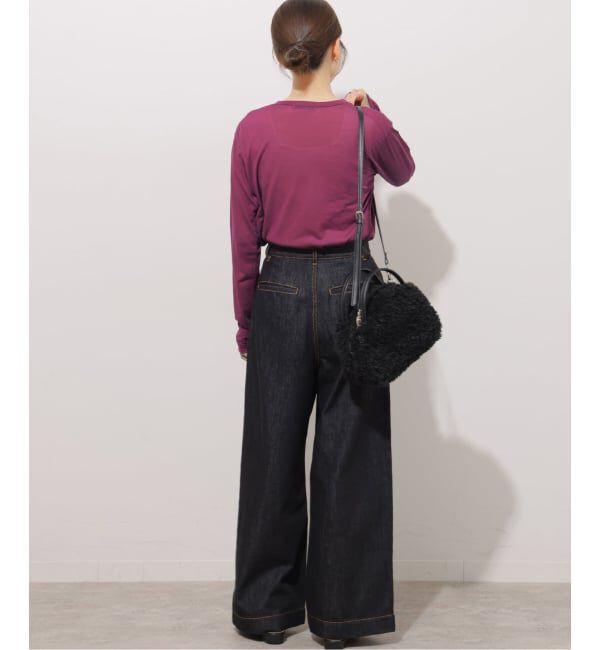 JOURNAL STANDARD relume「《追加3 / 新色》シアークルーネックロングTシャツ」|Tシャツ・カットソー|