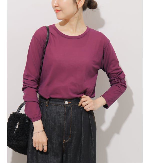 JOURNAL STANDARD relume「《追加3 / 新色》シアークルーネックロングTシャツ」|Tシャツ・カットソー|