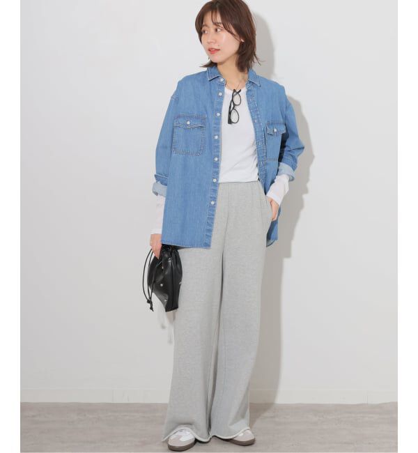 JOURNAL STANDARD relume「《追加3 / 新色》シアークルーネックロングTシャツ」|Tシャツ・カットソー|