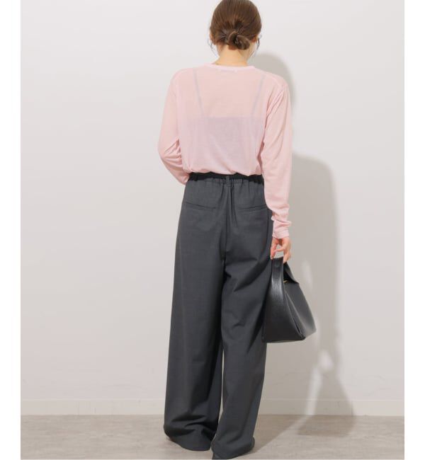 JOURNAL STANDARD relume「《追加3 / 新色》シアークルーネックロングTシャツ」|Tシャツ・カットソー|