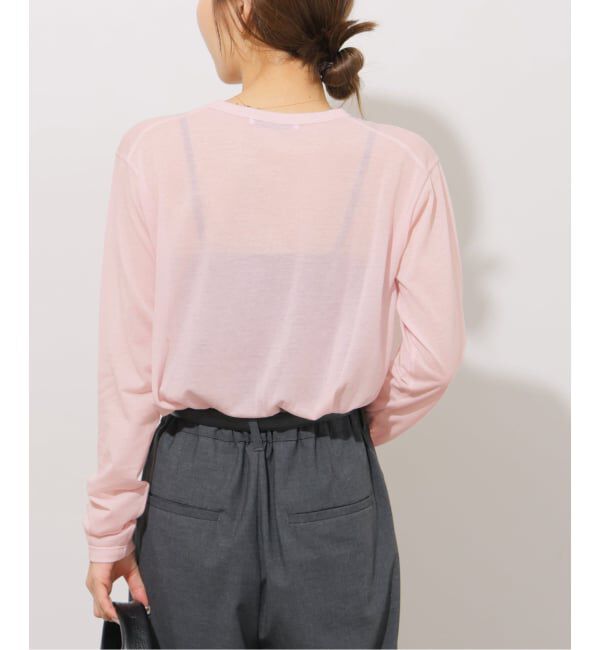 JOURNAL STANDARD relume「《追加3 / 新色》シアークルーネックロングTシャツ」|Tシャツ・カットソー|