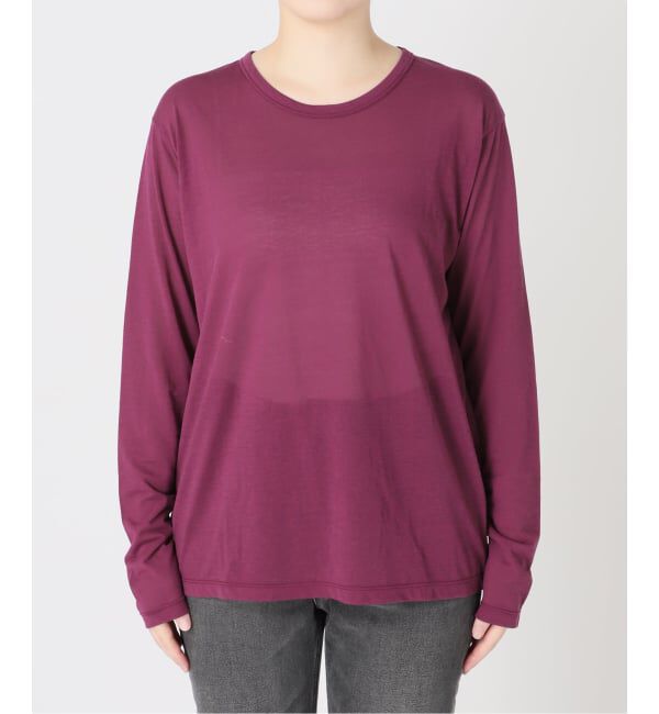 JOURNAL STANDARD relume「《追加3 / 新色》シアークルーネックロングTシャツ」|Tシャツ・カットソー|