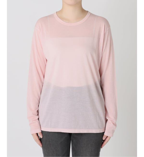 JOURNAL STANDARD relume「《追加3 / 新色》シアークルーネックロングTシャツ」|Tシャツ・カットソー|