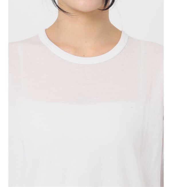 JOURNAL STANDARD relume「《追加3 / 新色》シアークルーネックロングTシャツ」|Tシャツ・カットソー|