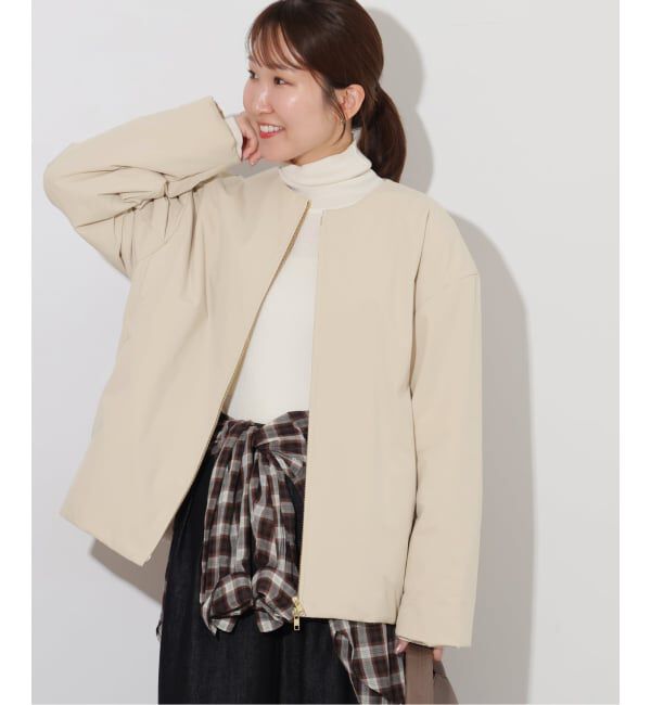 JOURNAL STANDARD relume「《追加》パフィーノーカラーサイドジップブルゾン」|その他|