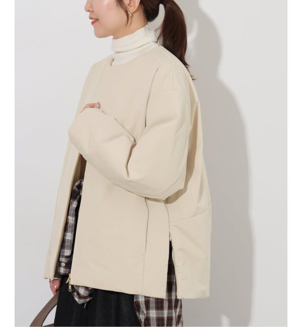JOURNAL STANDARD relume「《追加》パフィーノーカラーサイドジップブルゾン」|その他|