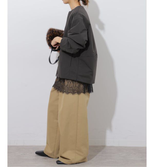 JOURNAL STANDARD relume「《追加》パフィーノーカラーサイドジップブルゾン」|その他|