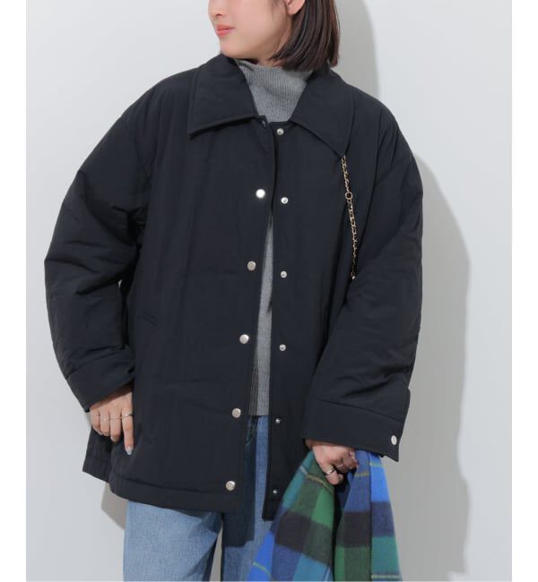 JOURNAL STANDARD relume「撥水ナイロン中綿シャツブルゾン」|その他|