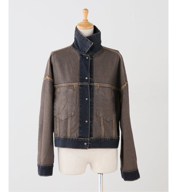 JOURNAL STANDARD「【LEVI'S/リーバイス】 LOOSE CROP TRUCKER」|デニムジャケット|
