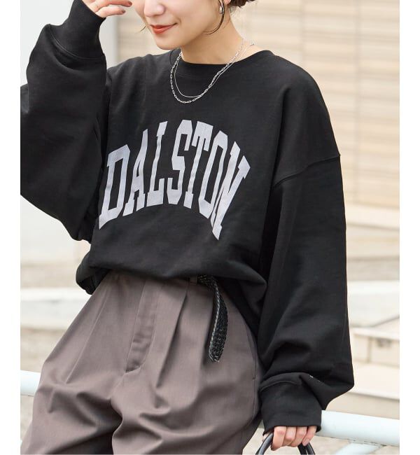 JOURNAL STANDARD「SWEAT クルーネック」|スウェット・ジャージ|ブラック
