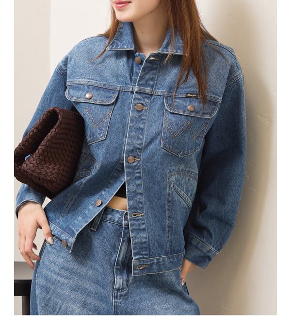 JOURNAL STANDARD「別注【Wrangler*RHODOLIRION 】for JS Fur Collar J」|デニムジャケット|