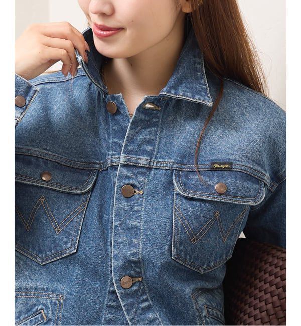 JOURNAL STANDARD「別注【Wrangler*RHODOLIRION 】for JS Fur Collar J」|デニムジャケット|