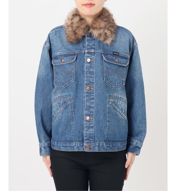 JOURNAL STANDARD「別注【Wrangler*RHODOLIRION 】for JS Fur Collar J」|デニムジャケット|