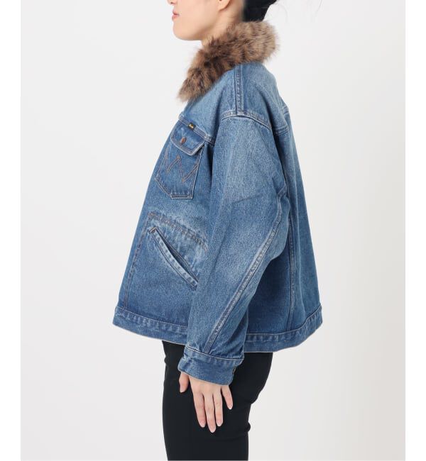 JOURNAL STANDARD「別注【Wrangler*RHODOLIRION 】for JS Fur Collar J」|デニムジャケット|