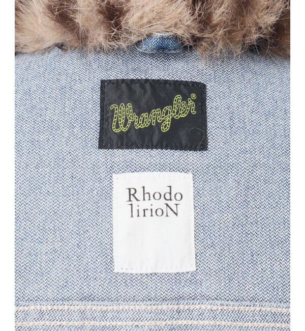 JOURNAL STANDARD「別注【Wrangler*RHODOLIRION 】for JS Fur Collar J」|デニムジャケット|