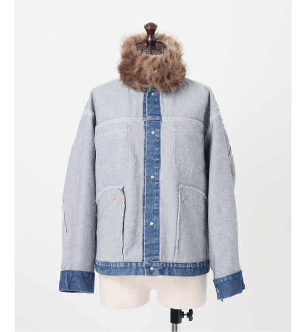 JOURNAL STANDARD「別注【Wrangler*RHODOLIRION 】for JS Fur Collar J」|デニムジャケット|