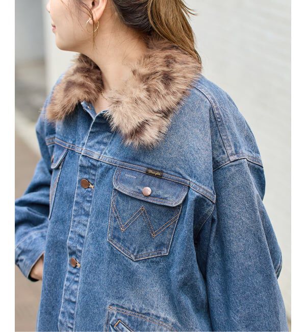 JOURNAL STANDARD「別注【Wrangler*RHODOLIRION 】for JS Fur Collar J」|デニムジャケット|
