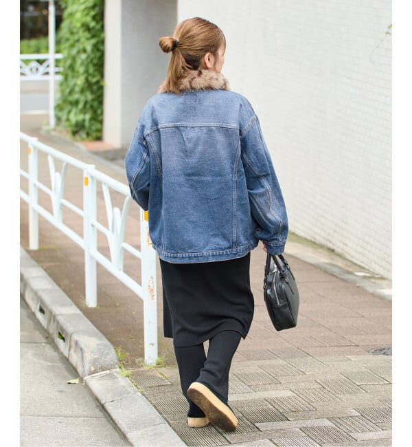 JOURNAL STANDARD「別注【Wrangler*RHODOLIRION 】for JS Fur Collar J」|デニムジャケット|