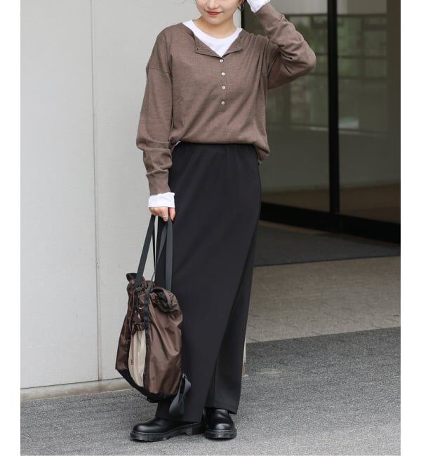 JOURNAL STANDARD relume「《追加2》［2枚セット］3WAYレイヤードヘンリープルオーバー」|ニット・セーター|