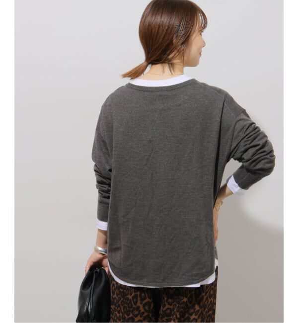 JOURNAL STANDARD relume「《追加2》［2枚セット］3WAYレイヤードヘンリープルオーバー」|ニット・セーター|