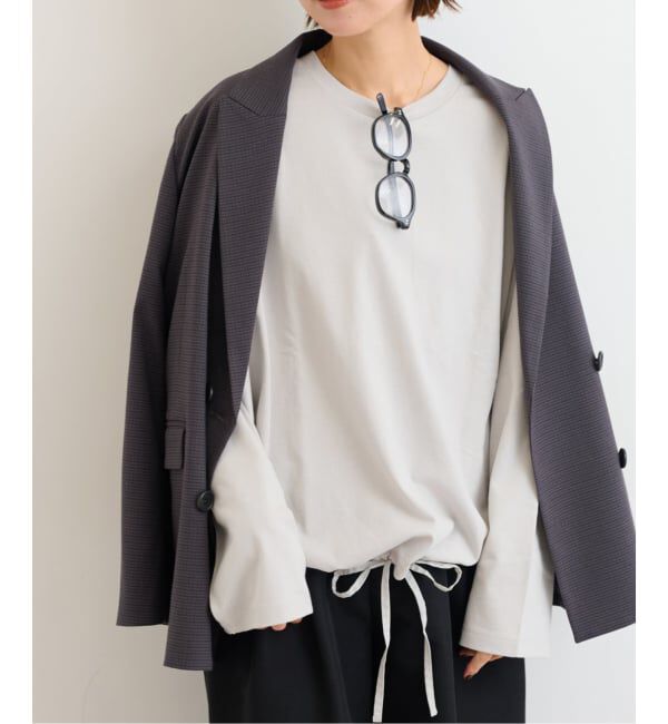 JOURNAL STANDARD relume「《WEB限定追加予約5》ギャザーヘムロングスリーブ」|Tシャツ・カットソー|