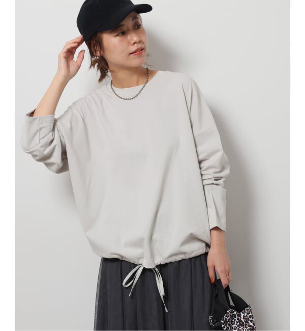 JOURNAL STANDARD relume「《WEB限定追加予約5》ギャザーヘムロングスリーブ」|Tシャツ・カットソー|