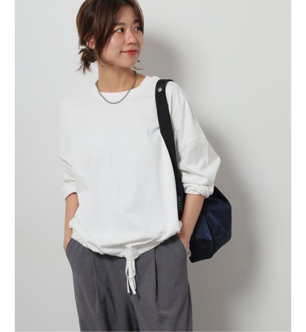 JOURNAL STANDARD relume「《WEB限定追加予約5》ギャザーヘムロングスリーブ」|Tシャツ・カットソー|
