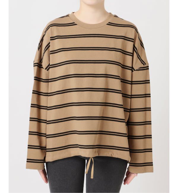 JOURNAL STANDARD relume「《WEB限定追加予約5》ギャザーヘムロングスリーブ」|Tシャツ・カットソー|