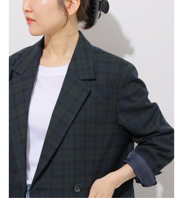 JOURNAL STANDARD relume「《追加》チェックテーラードジャケット」|テーラードジャケット|