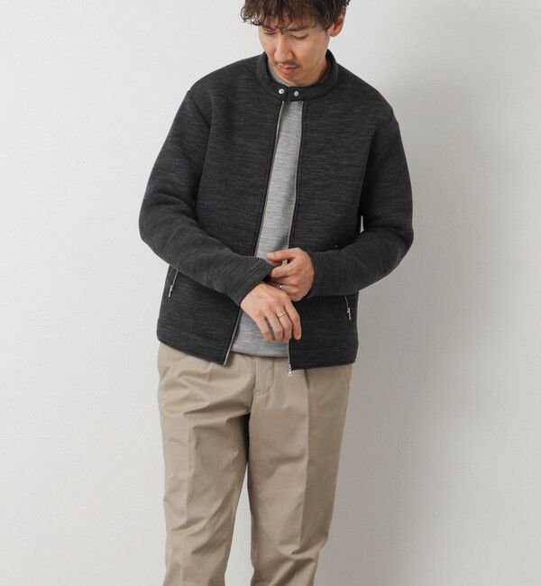 NOLLEY'S goodman「ウール混シングルライダース 26AW」|ブルゾン・スタジャン|