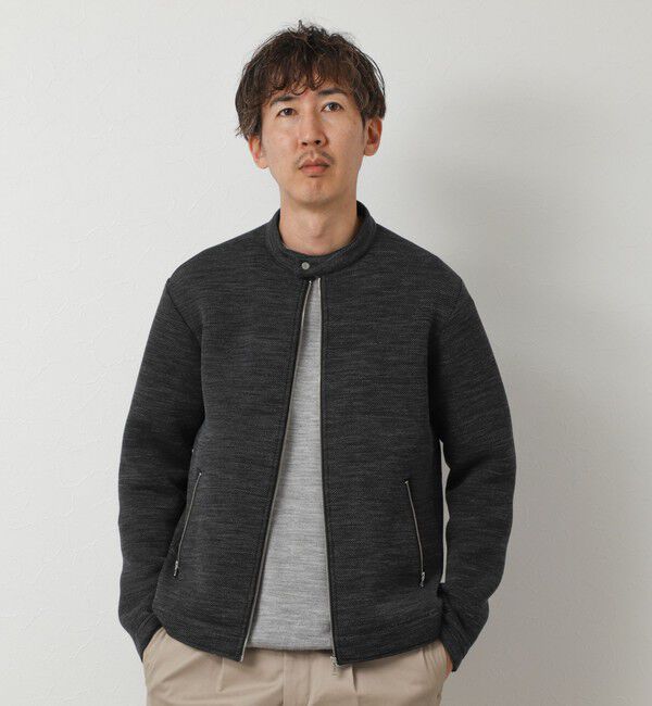 NOLLEY'S goodman「ウール混シングルライダース 26AW」|ブルゾン・スタジャン|