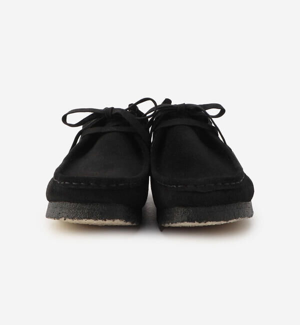  「Clarks | WALLABEE BLACK SUEDE MEN」|ビジネス・ドレスシューズ|